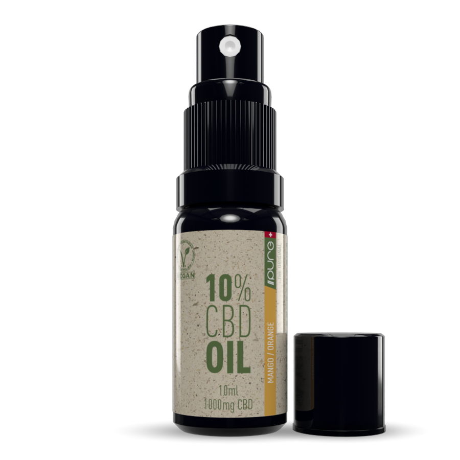 Pure CBD Oil 10% Mango Orange